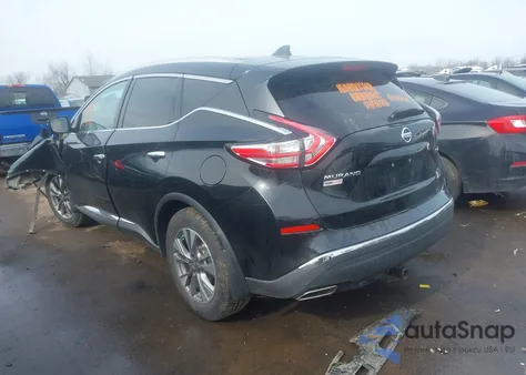 2017 Nissan Murano Sl from USA, damaged, VIN 5N1AZ2MH9HN153850